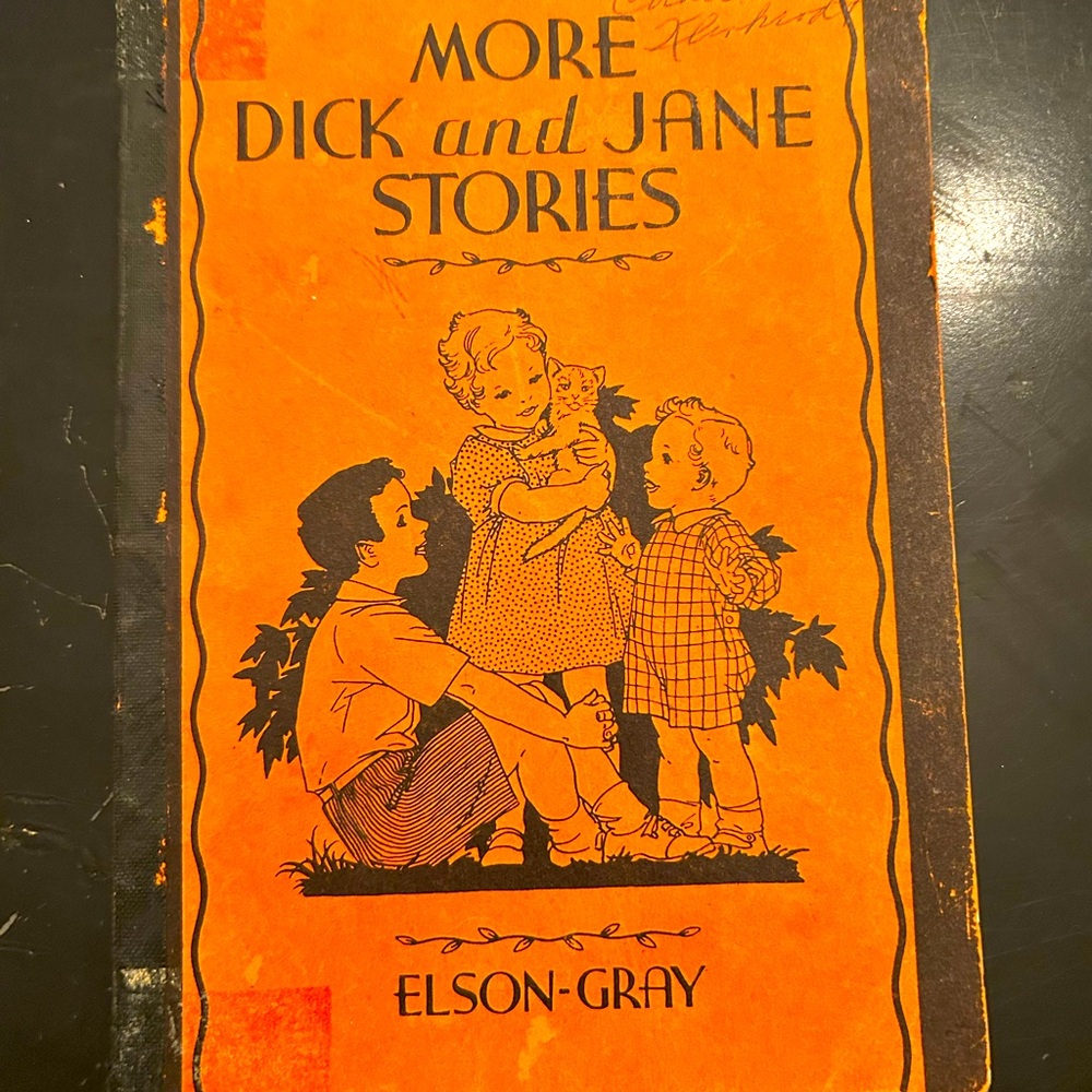 Vintage 1934 More Dick and Jane Stories, Elson-Gray 48 pages Collectible
